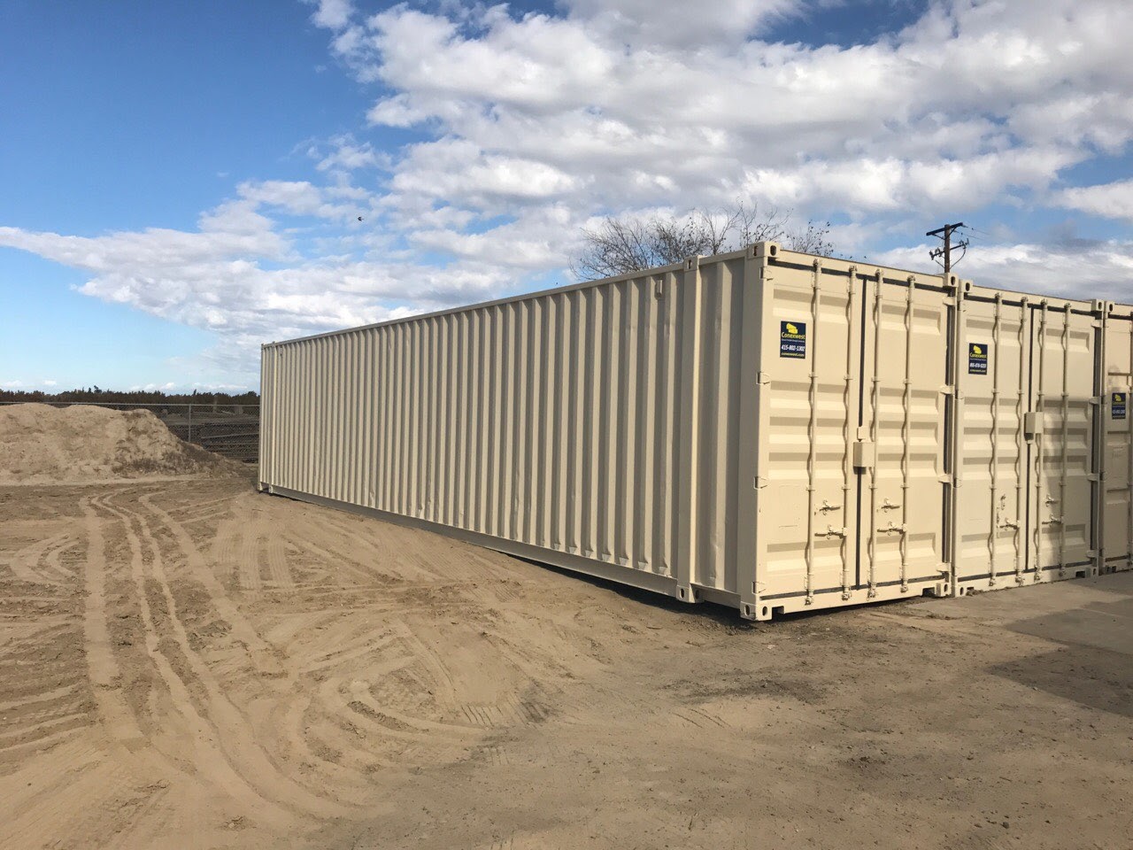 Buy shipping containers in Phoenix, Arizona.