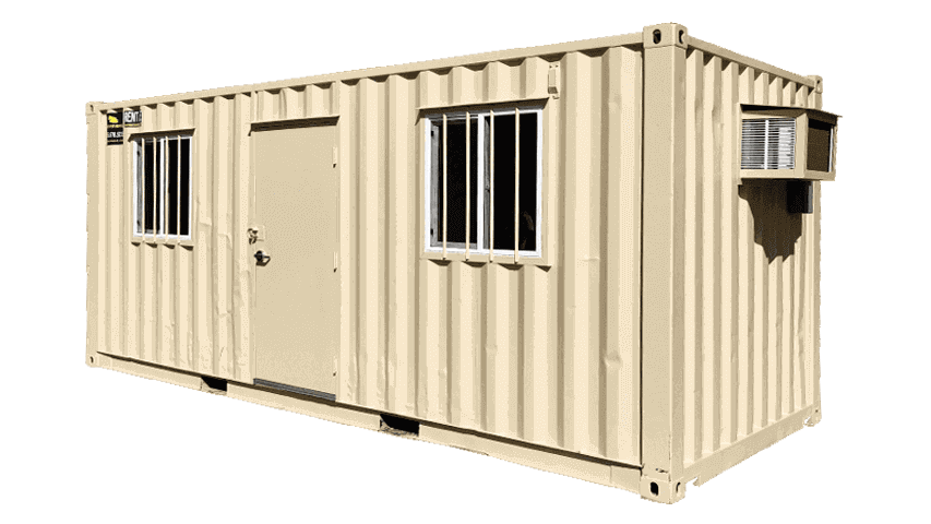 20ft job-site mobile office container for rent