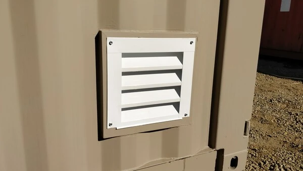 Louvered vents for sale shipping container