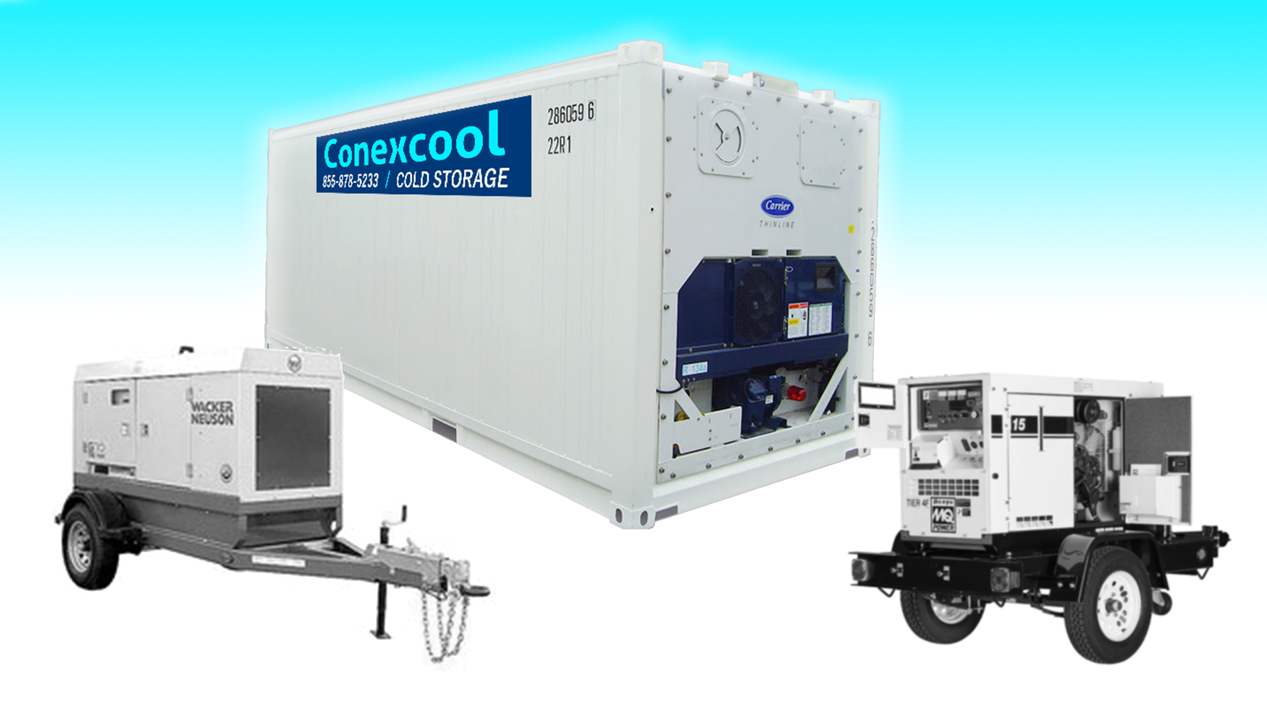 How to choose the perfect generator for your refrigerated shipping container