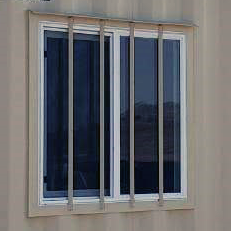 dual paned sliding windows