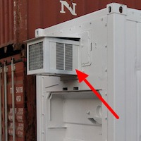 hvac for 40ft insulated container