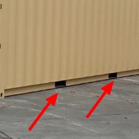 Two-way forklift pockets 