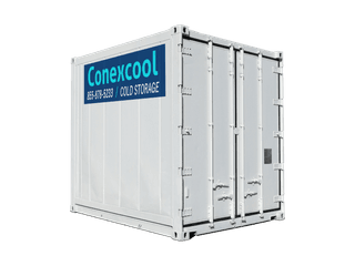 10ft High Cube Refurbished Refrigerated Shipping Container | Conexwest
