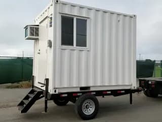 10ft Mobile Office Container with Trailer | Conexwest