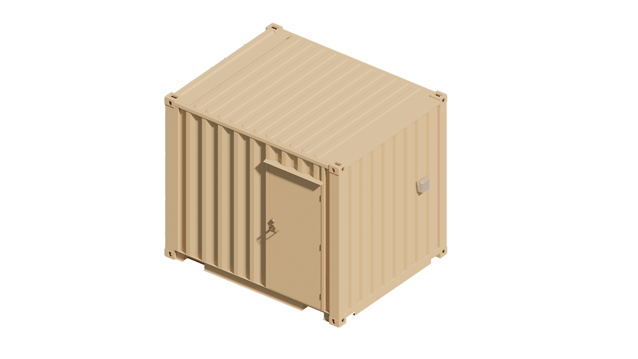 10ft New ADA Restroom Container