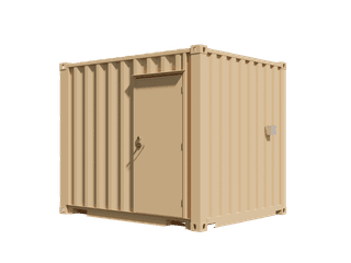 10ft New ADA Restroom Container | Conexwest