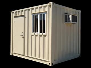 10ft Refurbished Ground Level Office Container