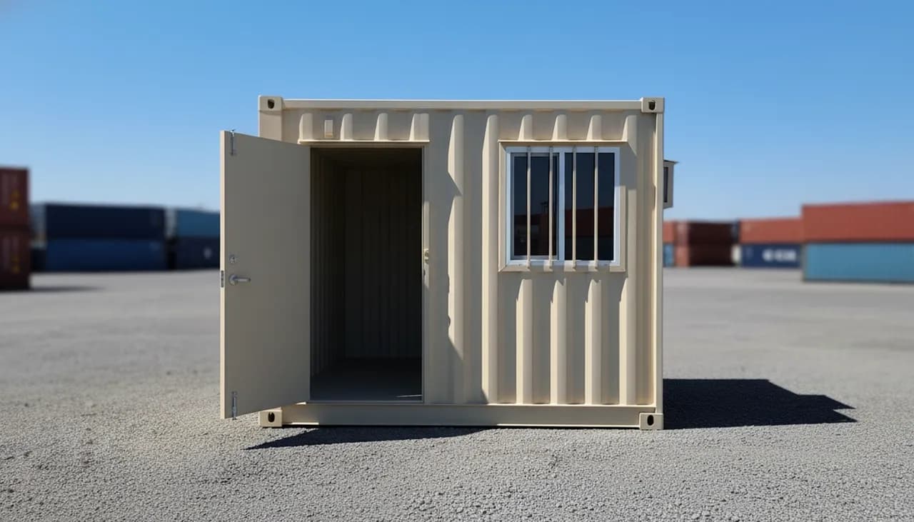 10ft Refurbished Ground Level Office Container