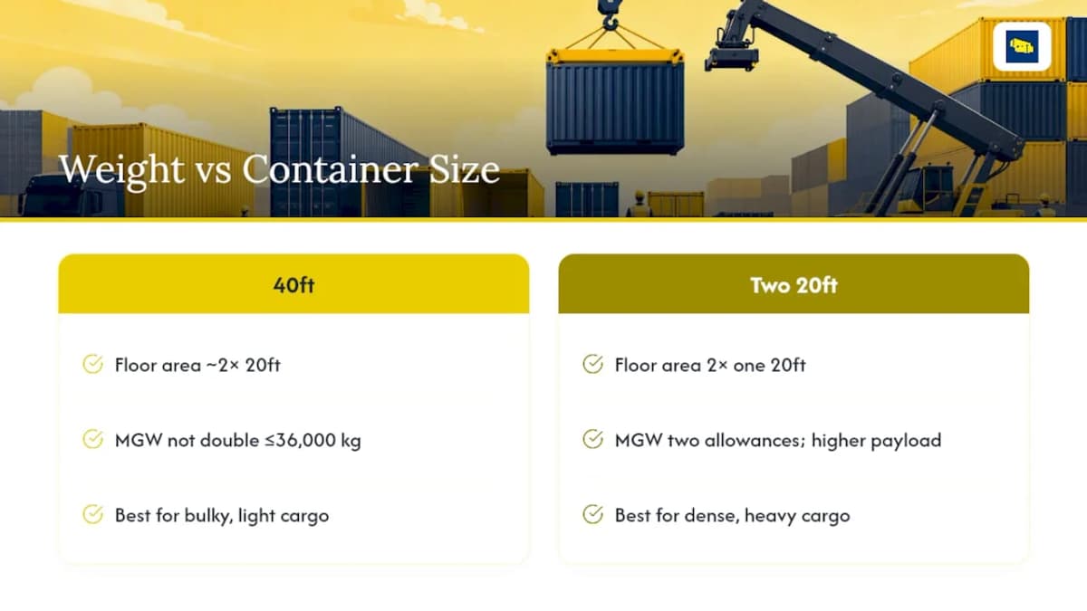 How Weight Limits Shape Your Container Choice — overview diagram