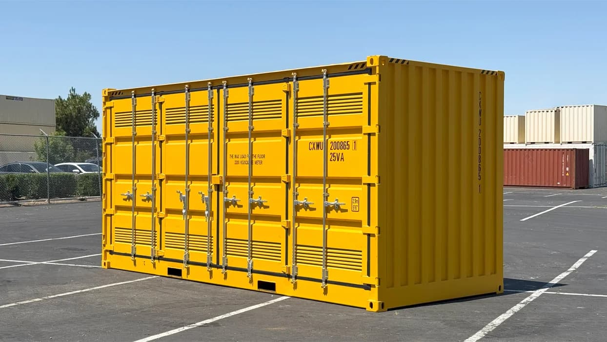 20 New High Cube Open Side Hazmat 