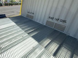 20 New High Cube Open Side Hazmat 