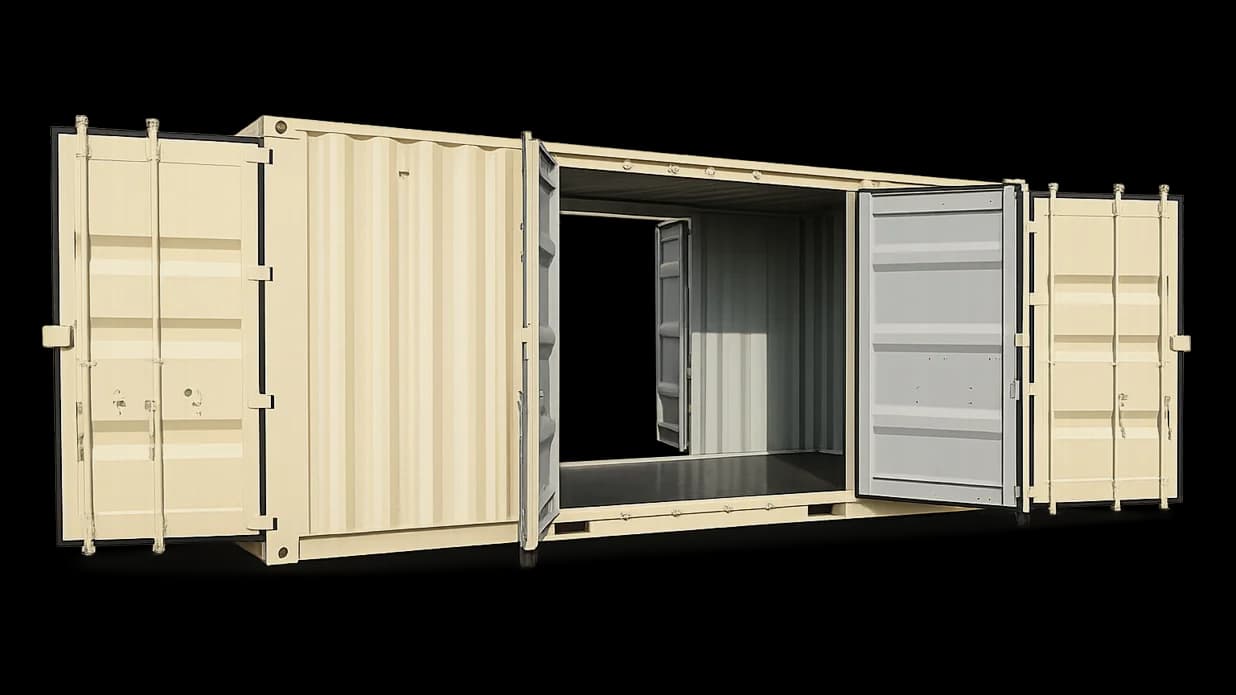 20 quad-door new container