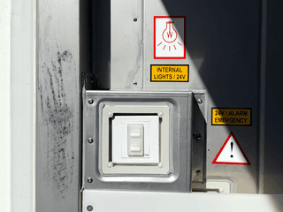 20ft Blast Freezer Container -40°F to 70°F