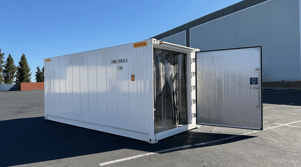 20ft Blast Freezer Container -40°F to 70°F