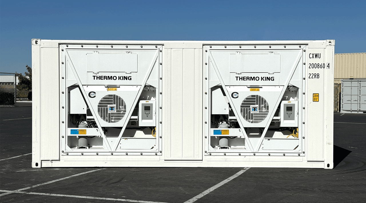 20ft Blast Freezer Container -40°F to 70°F