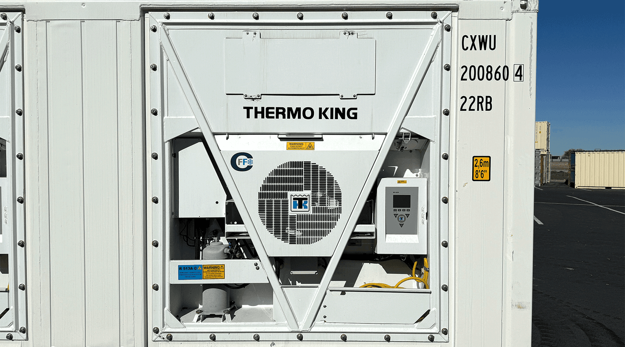 20ft Blast Freezer Container -40°F to 70°F