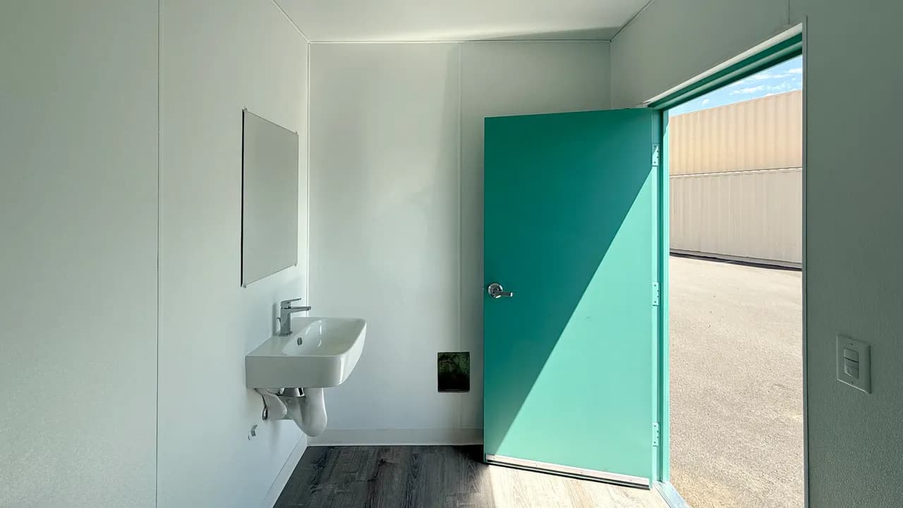 20ft High Cube New 2x ADA Restroom Container