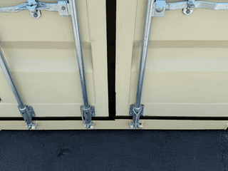 20ft mobile Ground Level Office and storage container combo for rent