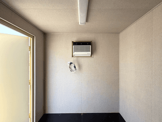 20ft mobile Ground Level Office and storage container combo for rent
