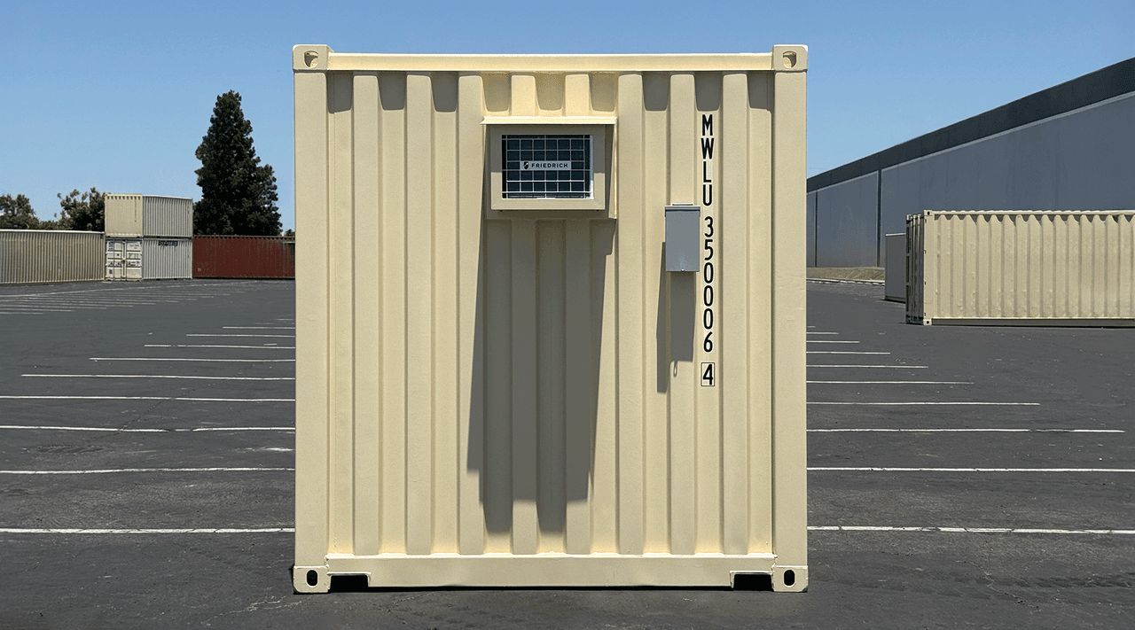 20ft mobile Ground Level Office and storage container combo for rent