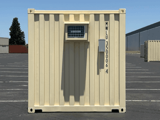 20ft mobile Ground Level Office and storage container combo for rent