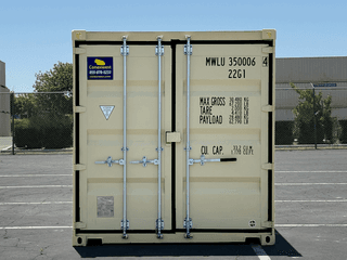 20ft mobile Ground Level Office and storage container combo for rent