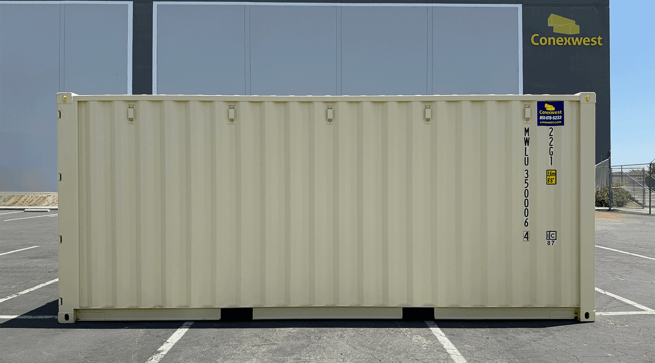 20ft mobile Ground Level Office and storage container combo for rent