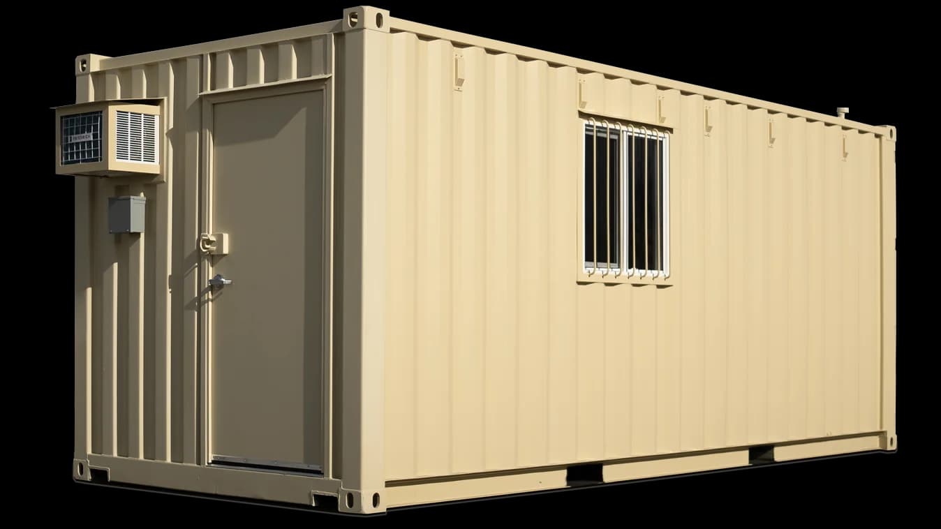20ft New Ground Level Office with Restroom | Conexwest