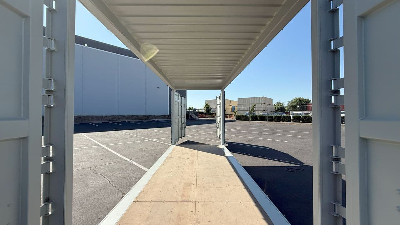 20ft New High Cube Full Open Side Shipping Container