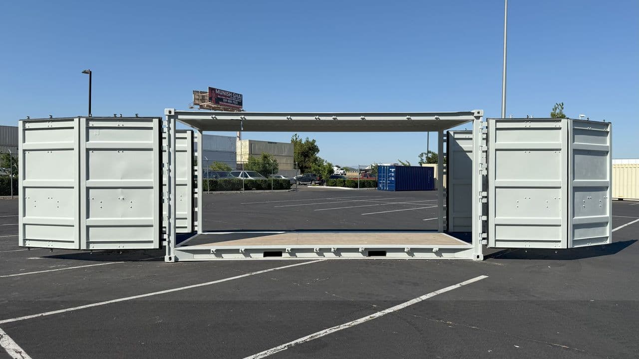 20ft New High Cube Full Open Side Shipping Container
