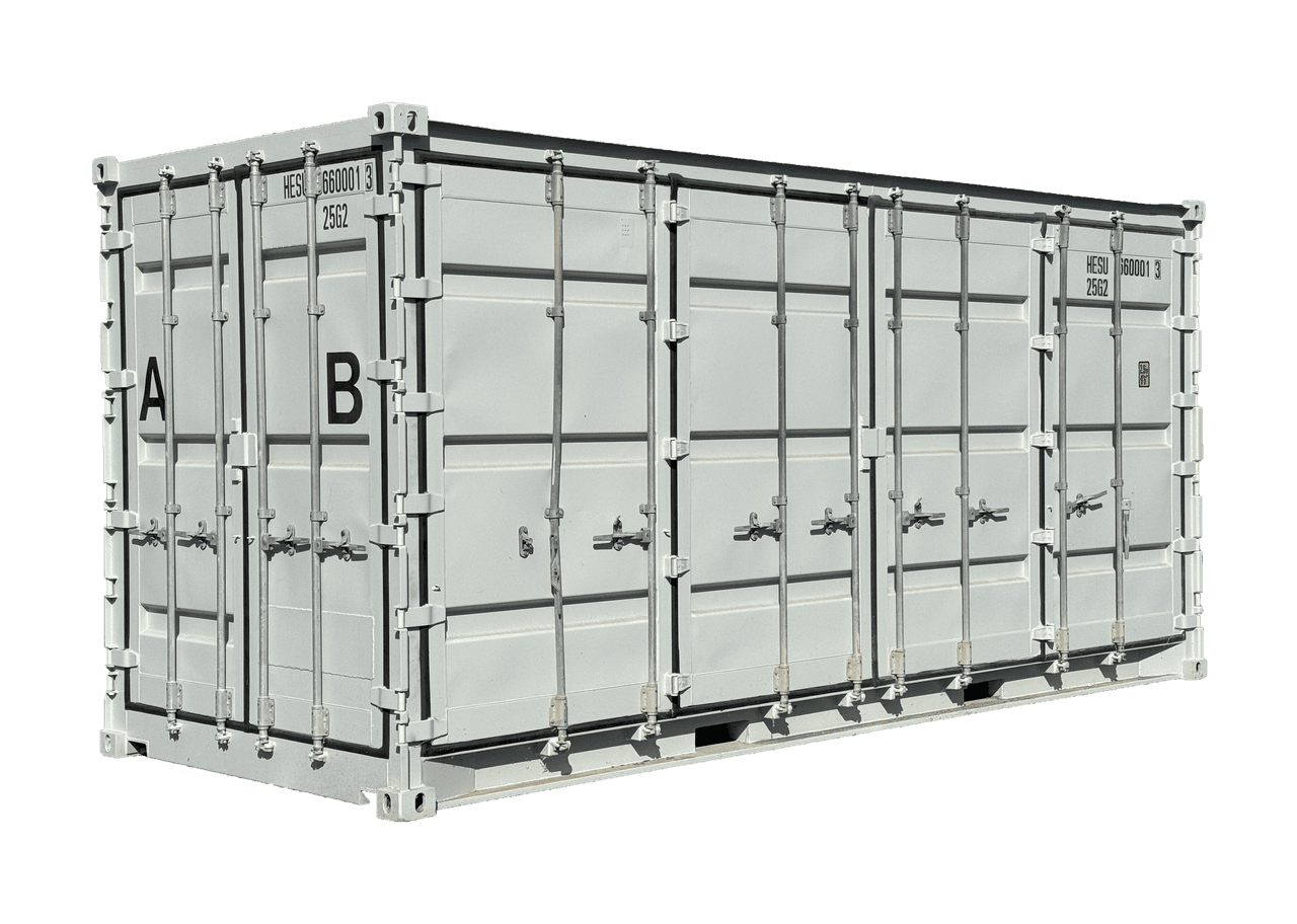 20ft New High Cube Full Open Side Shipping Container | Conexwest