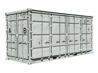 20ft New High Cube Full Open Side Shipping Container | Conexwest
