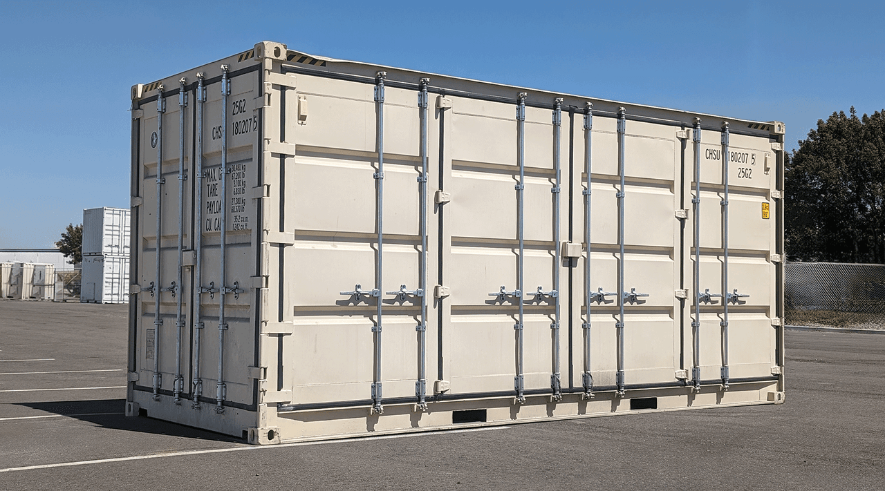 20ft New High Cube Open Side Shipping Container