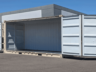 20ft New High Cube Open Side Shipping Container