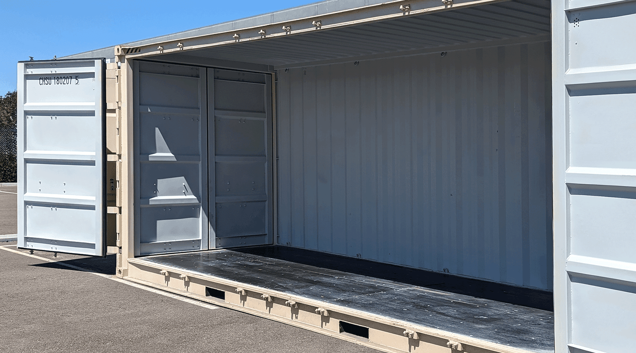 20ft New High Cube Open Side Shipping Container