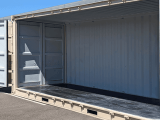 20ft New High Cube Open Side Shipping Container