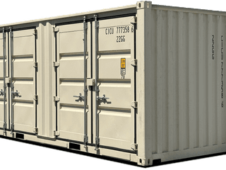 20ft New Open Side 2 Door Shipping Container | Conexwest