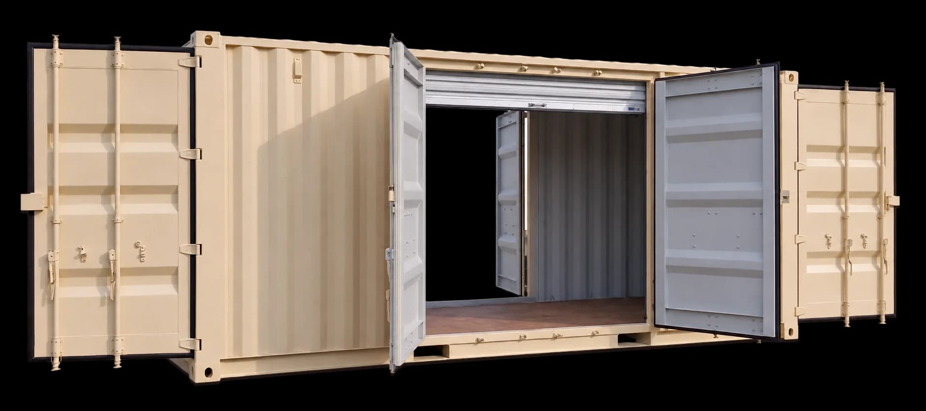 20ft New Quad Door Shipping Container