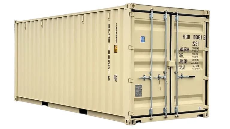 20ft Certified Shipping Container
