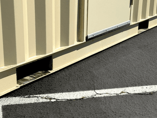20ft On-Site Mobile Ground Level Office Container for Rent