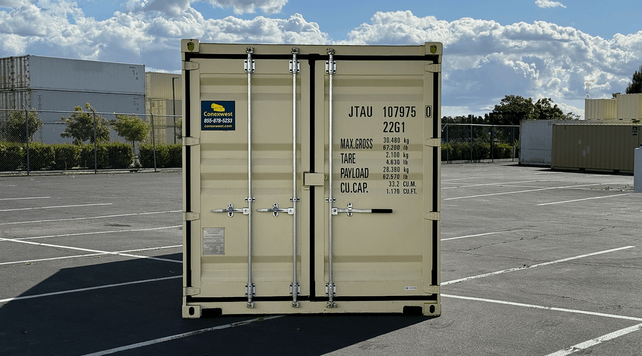 20ft On-Site Mobile Ground Level Office Container for Rent