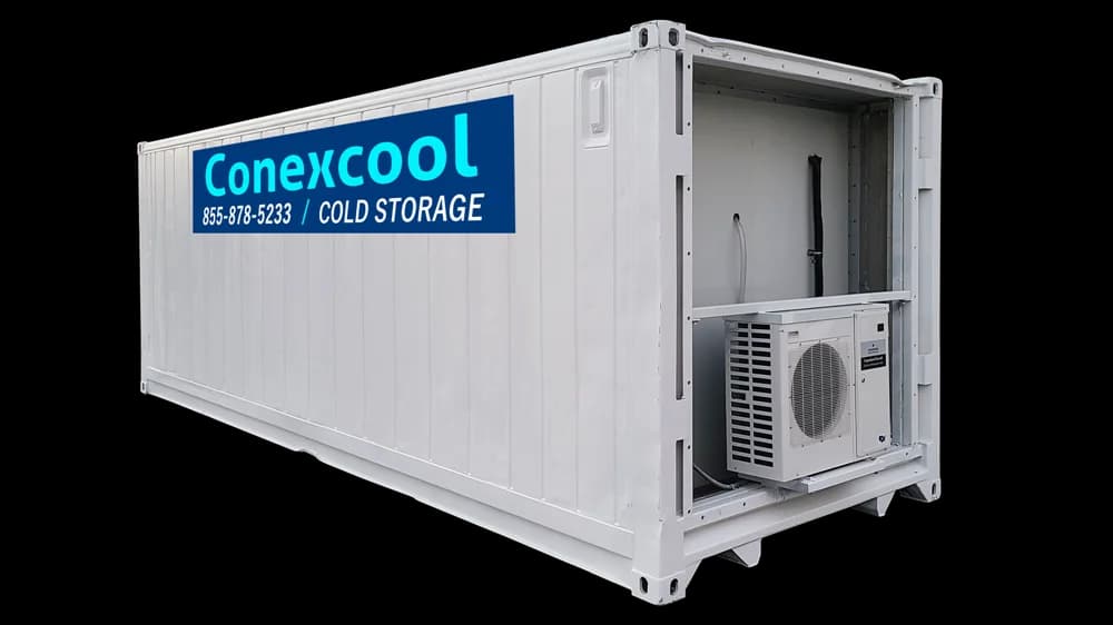 20ft Standard Refrigerated Container Medium Temp 220 V 1 Ph 30 Amp