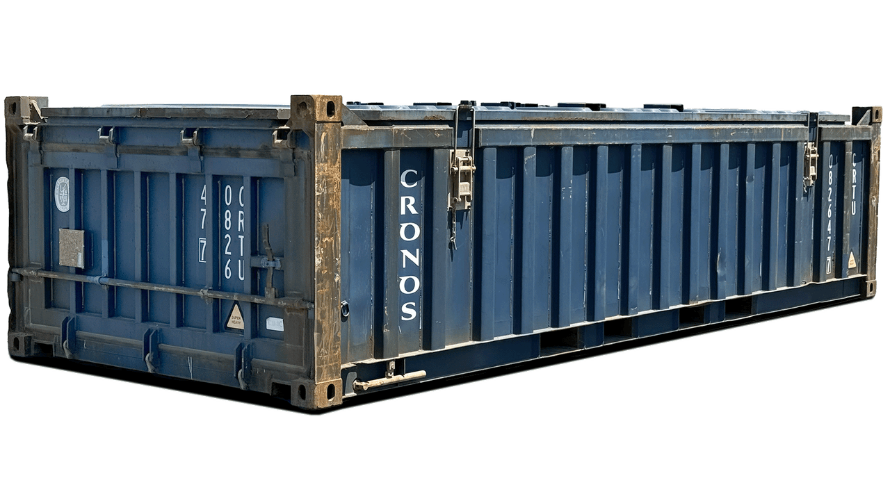 20ft Used Half Height Hard Top Shipping Container | Conexwest