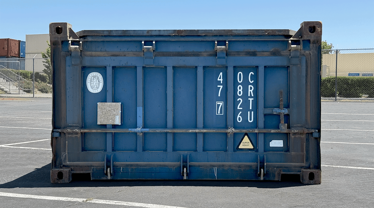 20ft Used Half Height Shipping Container