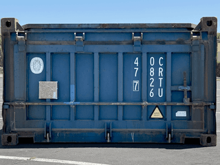 20ft Used Half Height Shipping Container