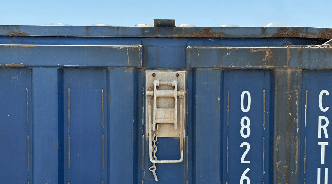 20ft Used Half Height Shipping Container