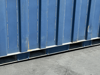 20ft Used Half Height Shipping Container