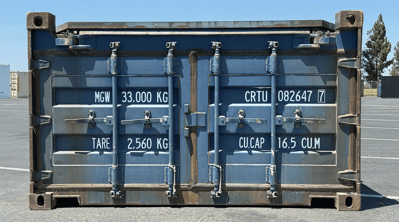 20ft Used Half Height Shipping Container