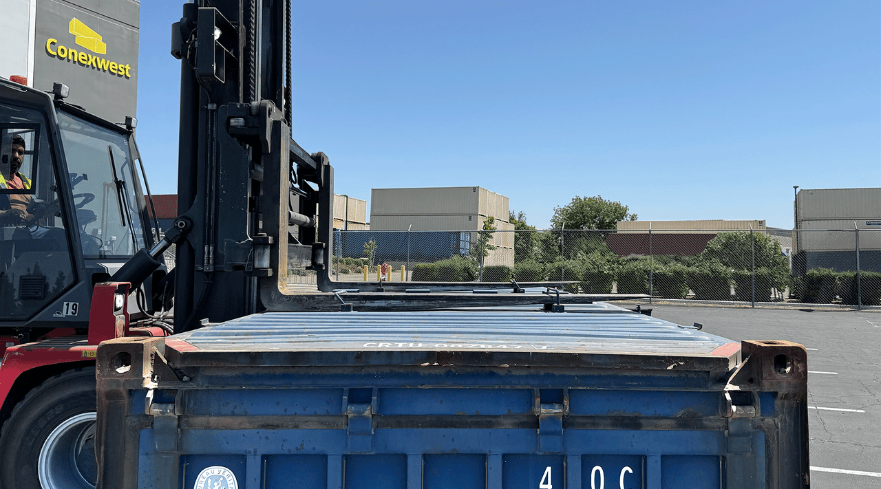 20ft Used Half Height Shipping Container